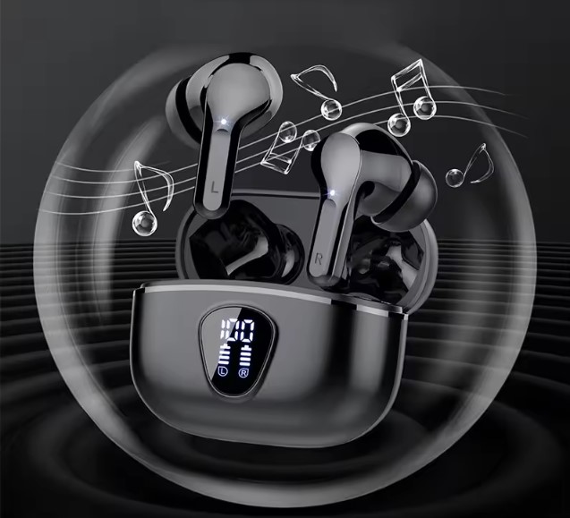 New Wireless Earbuds HiFi Stereo Headphones BT5.3